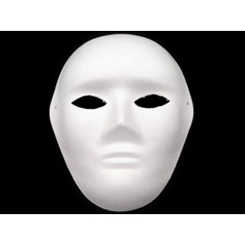 Maska na obličej k domalování muž