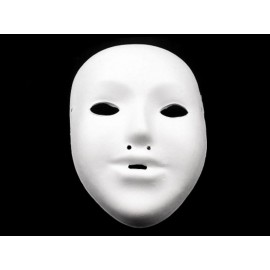 Maska na obličej k domalování dítě