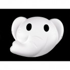 Karnevalová maska k domalování slon