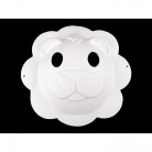 Karnevalová maska k domalování lev