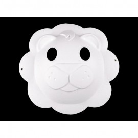 Karnevalová maska k domalování lev