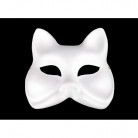Karnevalová maska k domalování liška (kočka)