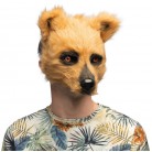 Plyšová maska medvěd