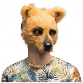 Plyšová maska medvěd