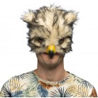 Maska sova plyšová