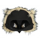 Maska sova plyšová