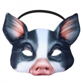 Maska prase dětská černá