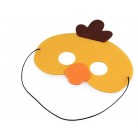 Dětská karneval. maska - škraboška žluté kuře