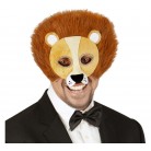 Maska lva plyšová