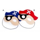 Dětská karneval. maska - škraboška filcová piráti