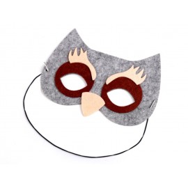 Dětská karneval. maska - škraboška sova