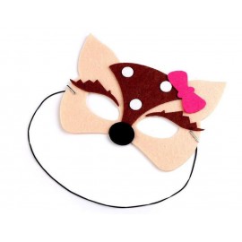 Dětská karneval. maska - škraboška srnka