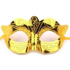Karnevalová maska - škraboška zlatá
