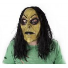 Latexová maska zelená čarodějnice