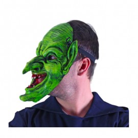 Maska čaroděj zelený