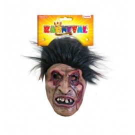Maska zombie Halloween