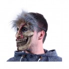 Maska Zubáč s vlasy Halloween