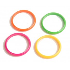 Barevné náramky kruhy