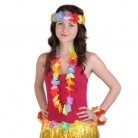 Havajský věnec s květy