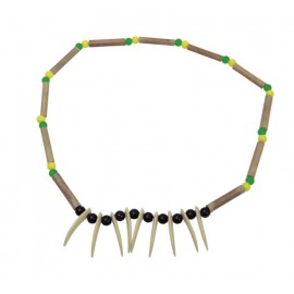 Indiánský náhrdelník s tesáky