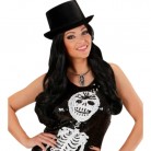 Náhrdelník kostlivec v rakvi Halloweenský