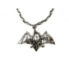 Náhrdelník netopír plastový