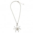 Náhrdelník pavouk stříbrný