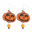 Naušnice Halloween dýně