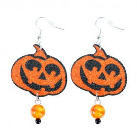 Naušnice Halloween dýně