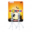 Náušnice kosti čarodějnice/Halloween