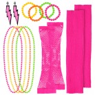 Disco růžová sada 80's