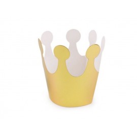 Karnevalová korunka princezna zlatá