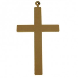 Plastový kříž na krk