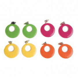 Barevné náušnice zelené