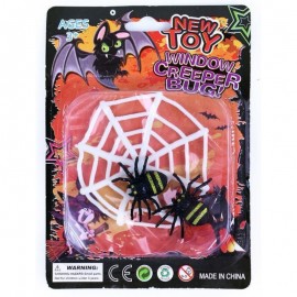 Dekorace pavučina s pavouky