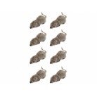 Plstěná šedivá myška