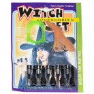 Čarodějnický set (nehty+nos+zuby)