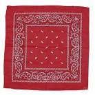 Šátek na krk western červený