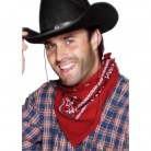 Šátek na krk western červený