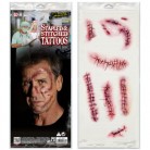 Tetování jizvy šiti