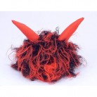 Paruka čertovská s rohy pro dospělého