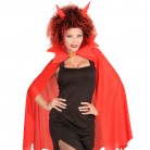 Čertovská paruka s rohy