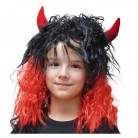 Paruka čert s rohy dlouhá