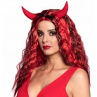 Paruka čertice s rohy