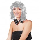 Paruka staniolová stříbrná