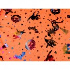 Karnevalový plášť Halloween dětský oranžový