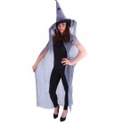 Čarodějnický plášť s kloboukem pro dospělé Halloween