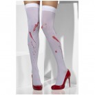 Punčochy bílé s krví