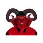 Velké zahnuté čertovské rohy