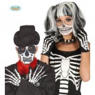 Rukavice kostlivec kostra pro dospělé Halloween